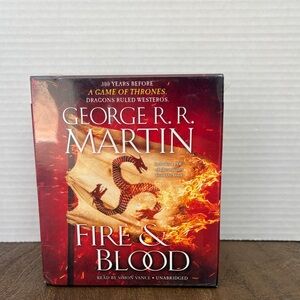 NIB Fire & Blood Audiobook by George R.R. Martin